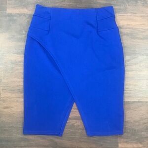 {Miss Avenue} Asymmetrical Pencil Skirt
